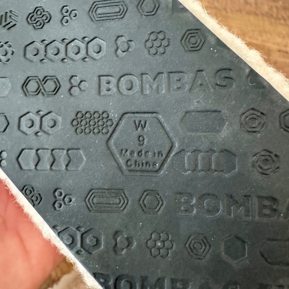 Bombas Sunday Slipper Sherpa Cream Women's Size 9 Worn Once - Picture 7 of 7